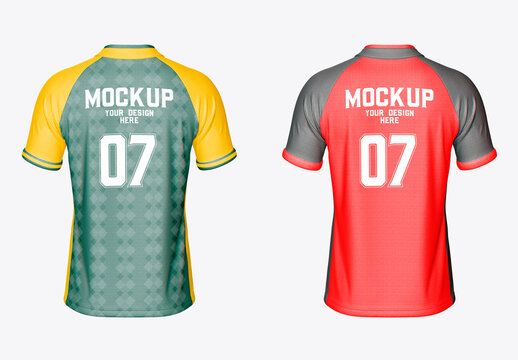 Rugby Jersey Mockup
