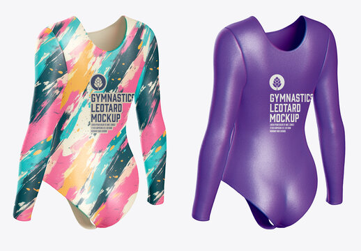 Gymnastics Leotard Mockup