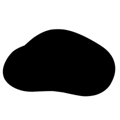 Modern liquid irregular blob shape abstract elements graphic flat style design fluid vector illustration 