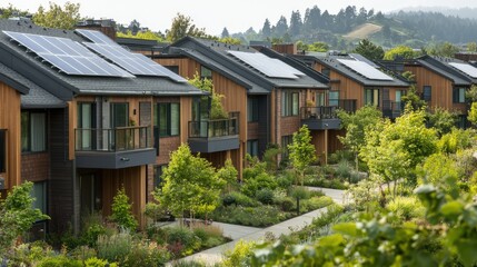 "Green Urban Living: A Sustainable Residential Complex"