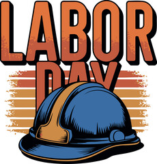 Labor day T-shirt vector design