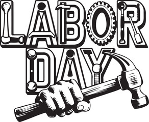 2025 labor day vector t shirt or poster design,
