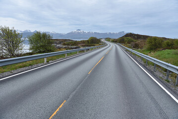 Die Atlantikstraße in Norwegen 