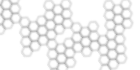 Abstract 3d silver hexagon pattern texture honeycomb Geometric concept movement illustration rendering graphic design use for banner, wallpaper, vector illustration.