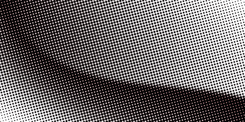 Grunge halftone gradient background. Faded grit noise texture. White and black sand wallpaper. Retro pixelated backdrop. Anime or manga style comic overlay.