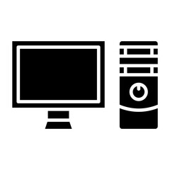 Desktop computer Icon