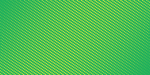 Dots halftone yellow green color pattern gradient texture background.