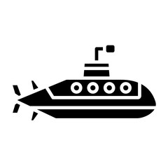 Obraz premium Submarine Icon