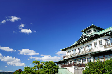 A traditional hotel at Gamagori