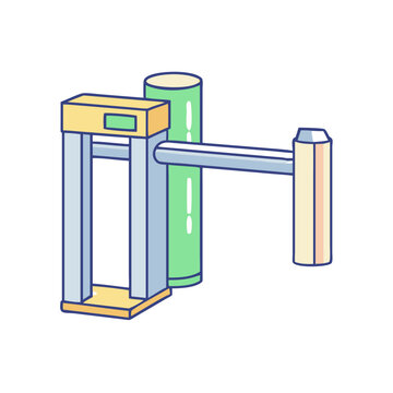 recommend clip art: park entrance turnstile icon, park entrance turnstile vector illustration-simple illustration of park entrance turnstile, perfect for park entrance turnstile logos and themed design 