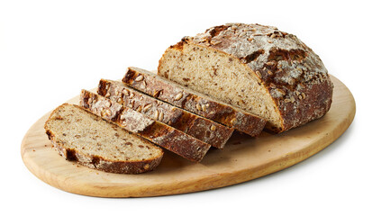 freshly baked sliced bread