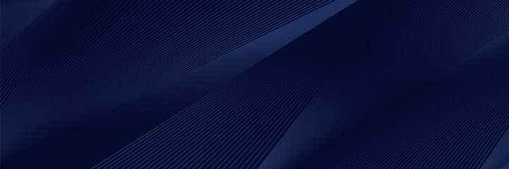 Obraz premium Premium background design with diagonal dark blue line pattern. Vector template for digital luxury banner, invitation, voucher, certificate.