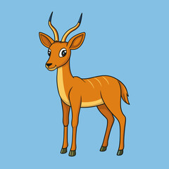 antelope vector illustration