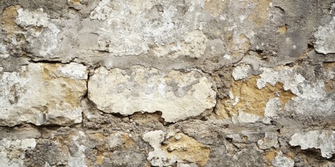 Rugged old wall texture, showcasing natural wear and weathering, creates a stunning visual backdrop. This rugged old wall texture adds character and depth, perfect for various creative projects.
