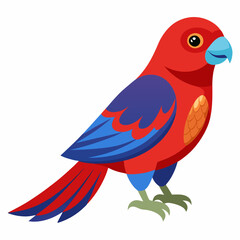 red and yellow macaw crimson rosella