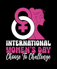 International womens day T Shirt Design