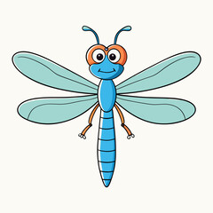 dragonfly vector illustration