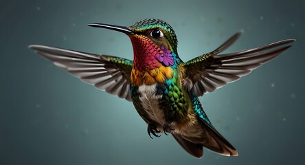 Obraz premium hummingbird in flight