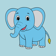 baby elephant cartoon