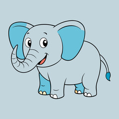 baby elephant cartoon