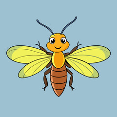 bee on flower firefly