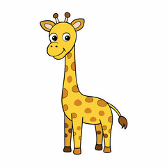 giraffe vector illustration