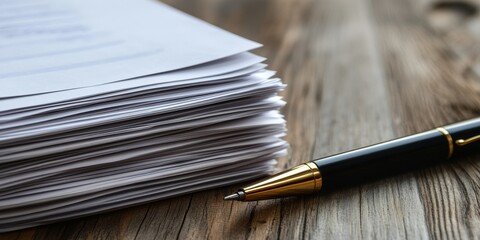 Documents featuring insights on premises liability alongside a pen that symbolizes the importance of legal documentation in premises liability cases. Explore these documents on premises liability