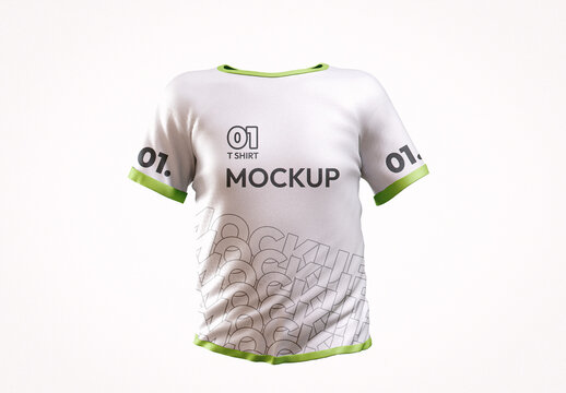 Jersey T-shirt Mockup