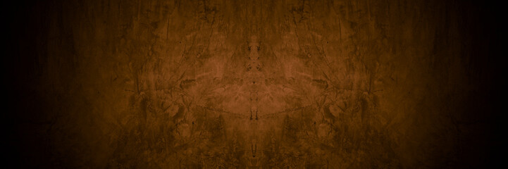 Old wall texture cement dark black brown background abstract grey color design are light with white gradient background.