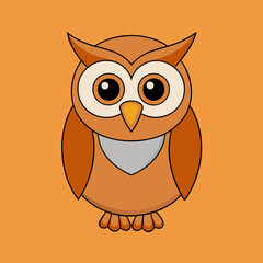 owl cartoon vector
