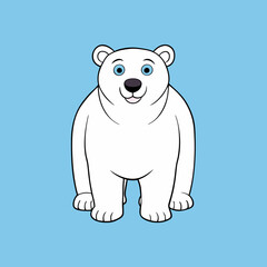 polar bear vector