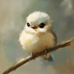 Fototapeta premium bird on a branch