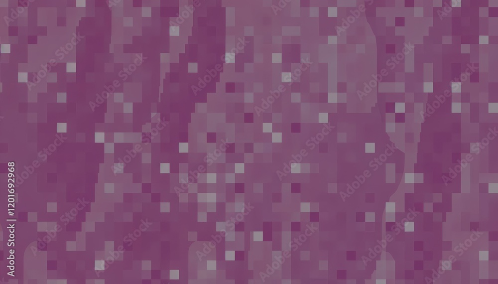 Poster abstract pixelated texture in shades of purple and mauve