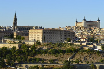 Arquitetura da cidade de Toledo na Espanha