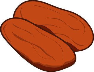 Dates Fruit Vector