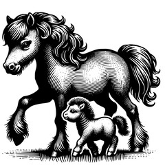 Pony Illustration