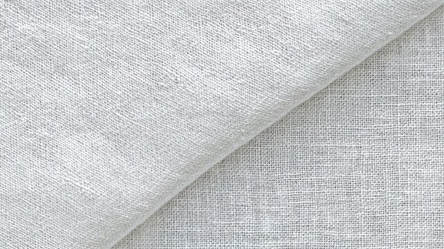 Soft and subtle linen fabric ideal for various uses.