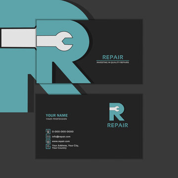 Modern Business Card Layout.