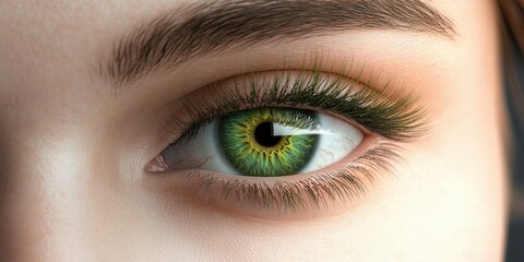 Obraz premium Intense Gaze of Mystic Eyes