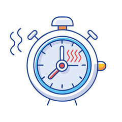 bbq timer icon, bbq timer vector illustration-simple illustration of bbq timer, perfect for bbq timer logos and icons