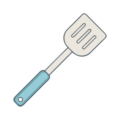grilling spatula icon, grilling spatula vector illustration-simple illustration of grilling spatula, perfect for grilling spatula logos and icons