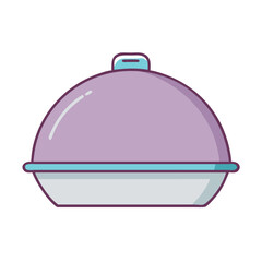 grill lid icon, grill lid vector illustration-simple illustration of grill lid, perfect for grill lid logos and icons