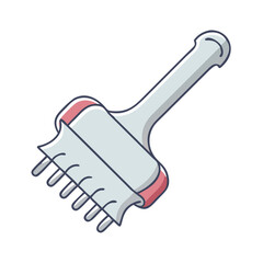 meat tenderizer icon, meat tenderizer vector illustration-simple illustration of meat tenderizer, perfect for meat tenderizer logos and icons