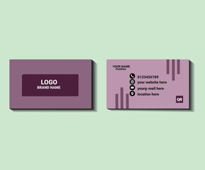 Modern Business Card - Creative and Clean Business Card Template