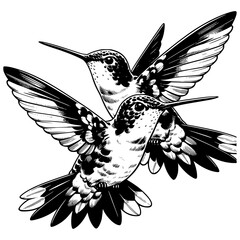 Hummingbird Illustration