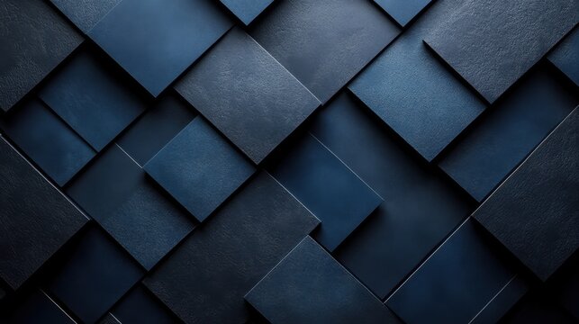 Abstract dark linear pattern wallpaper with copy space. Minimalist design template with white center text area. Ideal for banners.