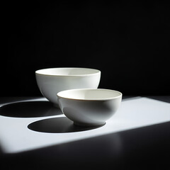 cup of coffee on black background