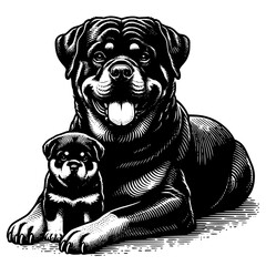 Rottweiler Illustration