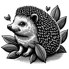 Hedgehog Illustration