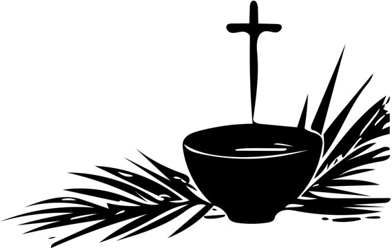 Ash Wednesday black and white theme